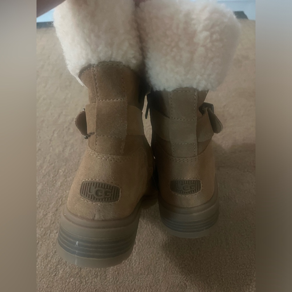 Ugg Harrison Cuff Boot - Chestnut Brown - image 5